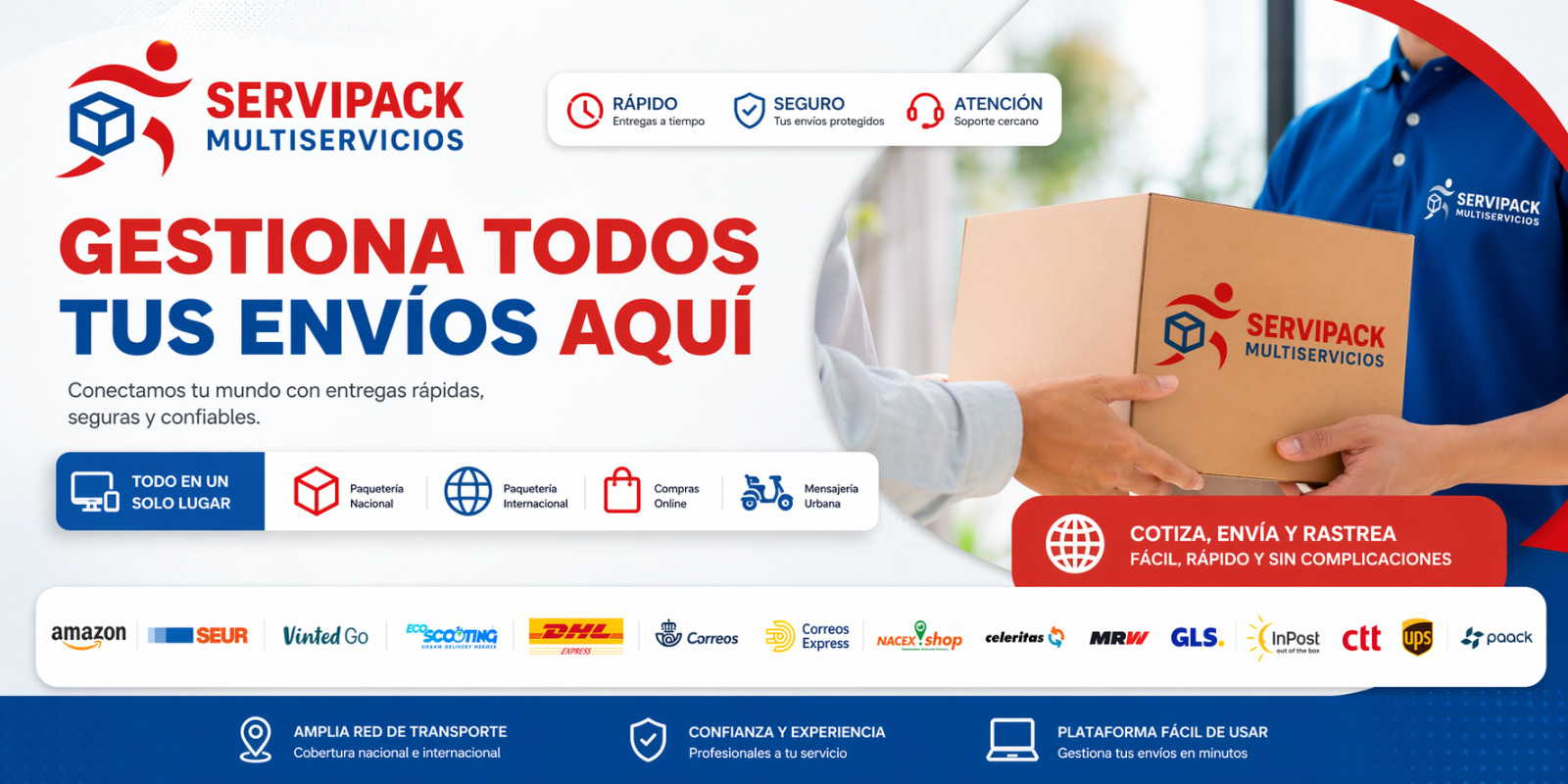Gestiona tus recogidas y devoluciones